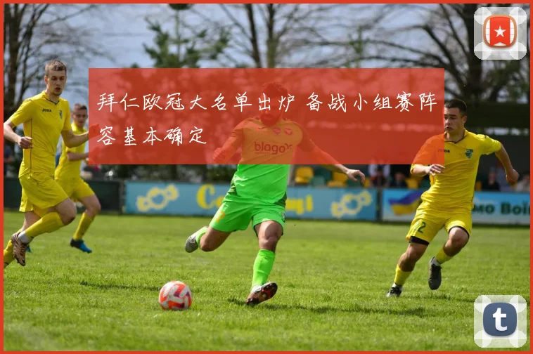 拜仁欧冠大名单出炉 备战小组赛阵容基本确定