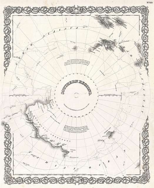 Antarctica Map